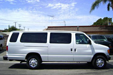 limo van exterior view