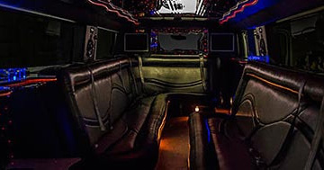 hummer limo interior